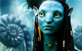 Avatar, menina azul da pele HD Papéis de Parede