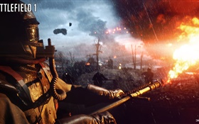 Battlefield 1, lança-chamas HD Papéis de Parede