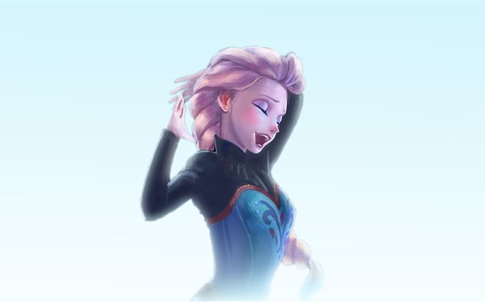 Elsa, Congelado, desenho da arte Papéis de Parede, imagem