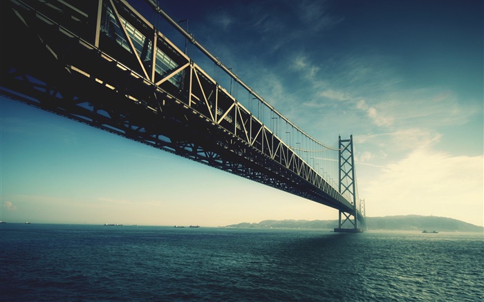 San, Francisco, ponte, mar, EUA Papéis de Parede, imagem