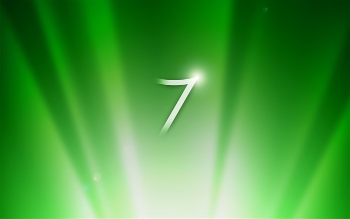 Windows 7 verde listras de fundo Papéis de Parede, imagem