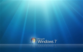 Windows 7 sob o céu azul HD Papéis de Parede