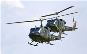 Helicóptero de transporte AB-212 HD Papéis de Parede