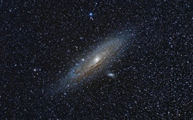 Galáxia de Andrômeda, espaço HD Papéis de Parede