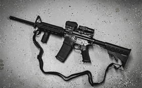 Rifle semiautomático AR-15 HD Papéis de Parede