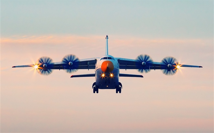 Voo de avião Antonov An-70 Papéis de Parede, imagem
