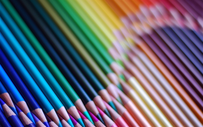 Lápis coloridos, obscuros Papéis de Parede, imagem