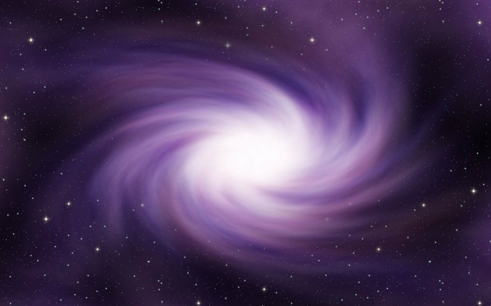Galáxia roxa, espaço Papéis de Parede, imagem
