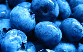 Alguns blueberries, fruta fresca HD Papéis de Parede