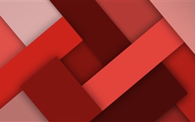 Linhas abstratas, estilo vermelho HD Papéis de Parede
